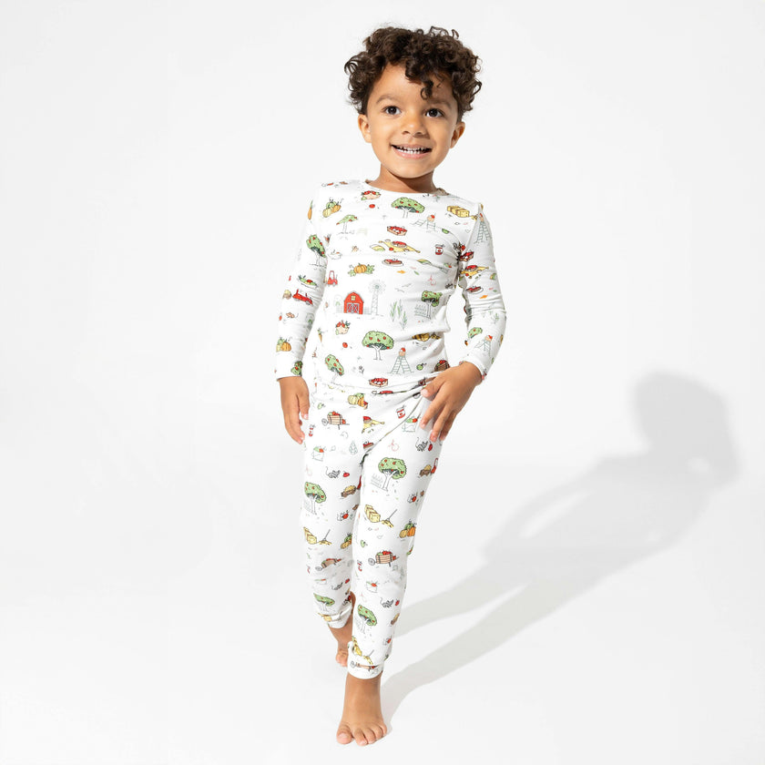 Farm Vibes Bamboo Kids Pajamas