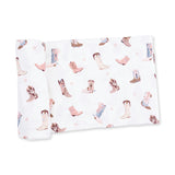 Buckarette Boots - Swaddle Blanket