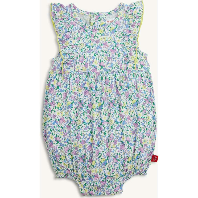 Magnetic Ruffle Bubble Romper