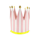 Striped Party Crowns