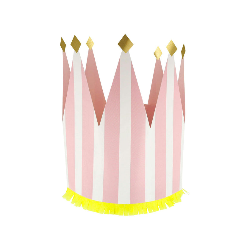 Striped Party Crowns