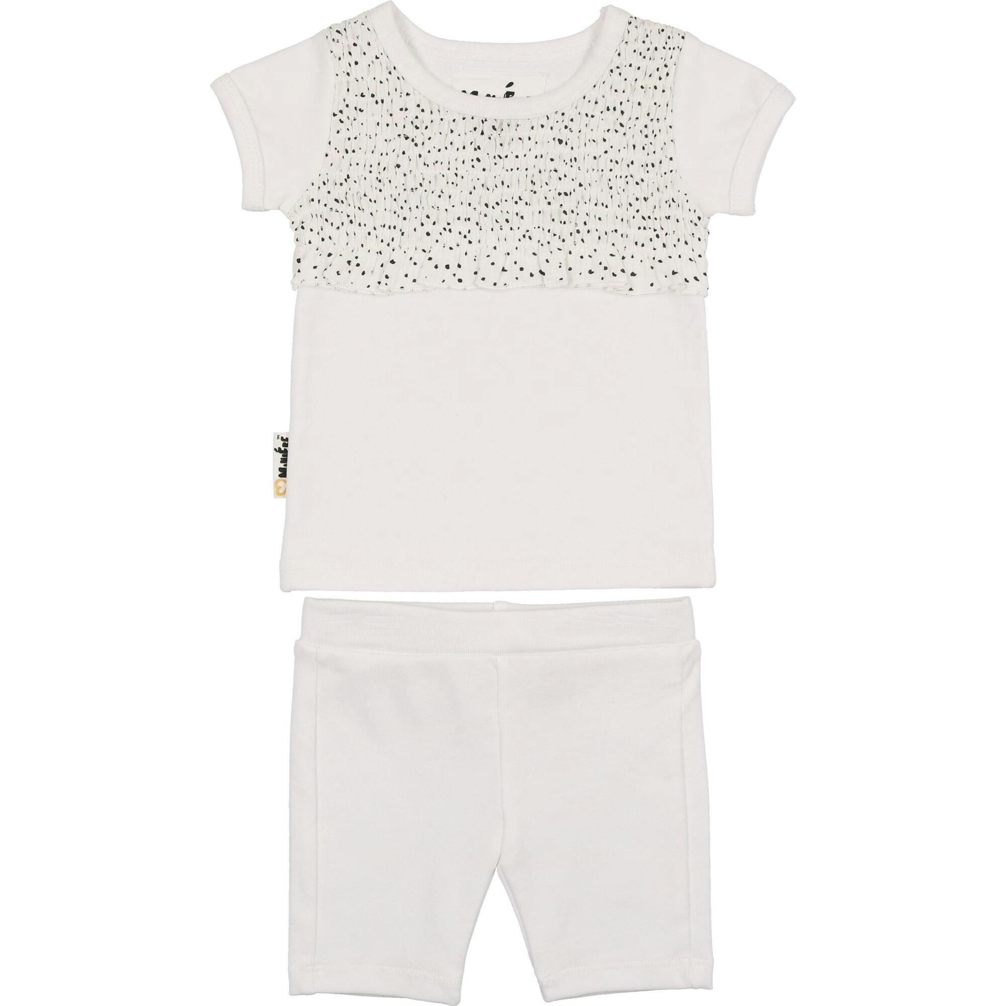 Speckled Smocked Top & Short Set