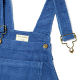 Adult Blue Chunky Cord Overalls