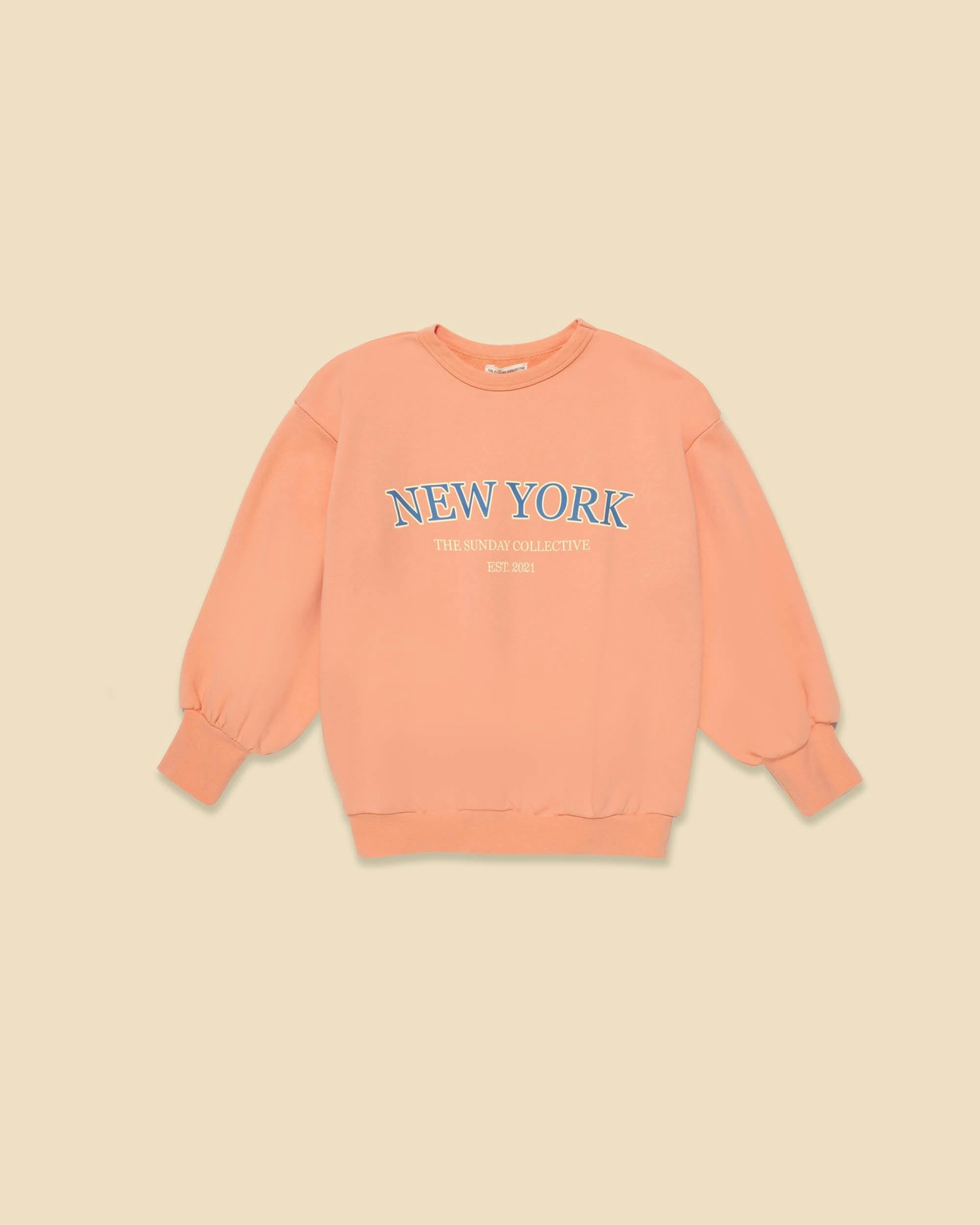 Organic Weekend Sweatshirt in Sunset Serenade