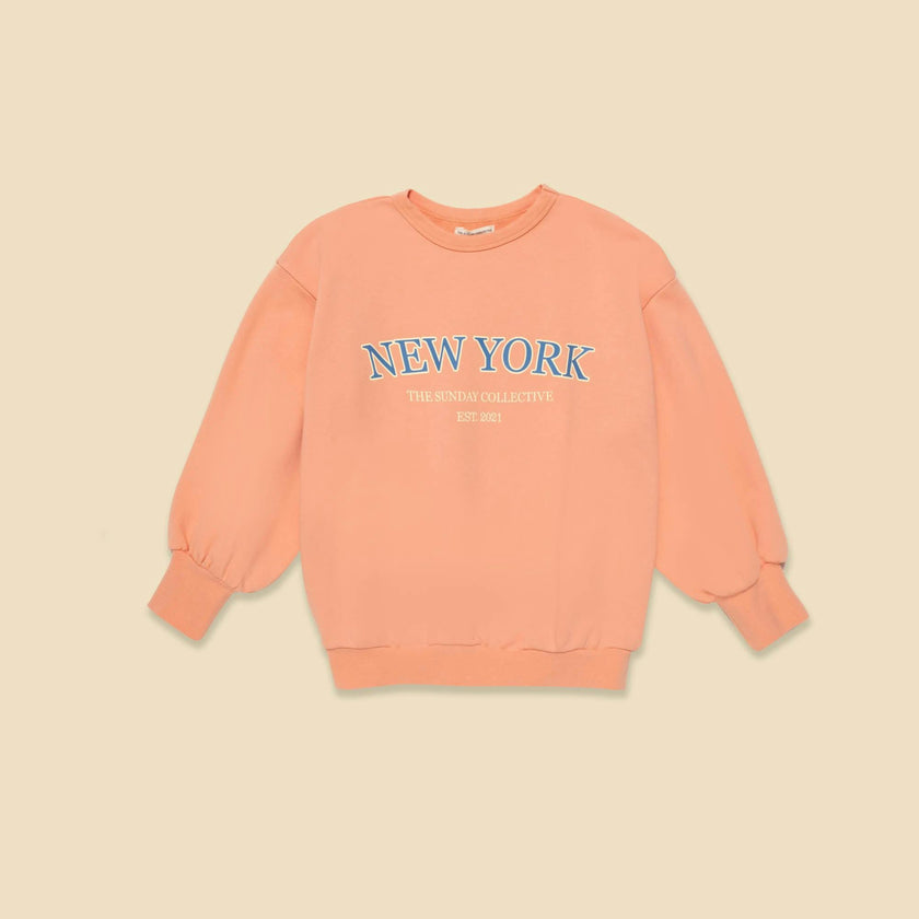 Organic Weekend Sweatshirt in Sunset Serenade