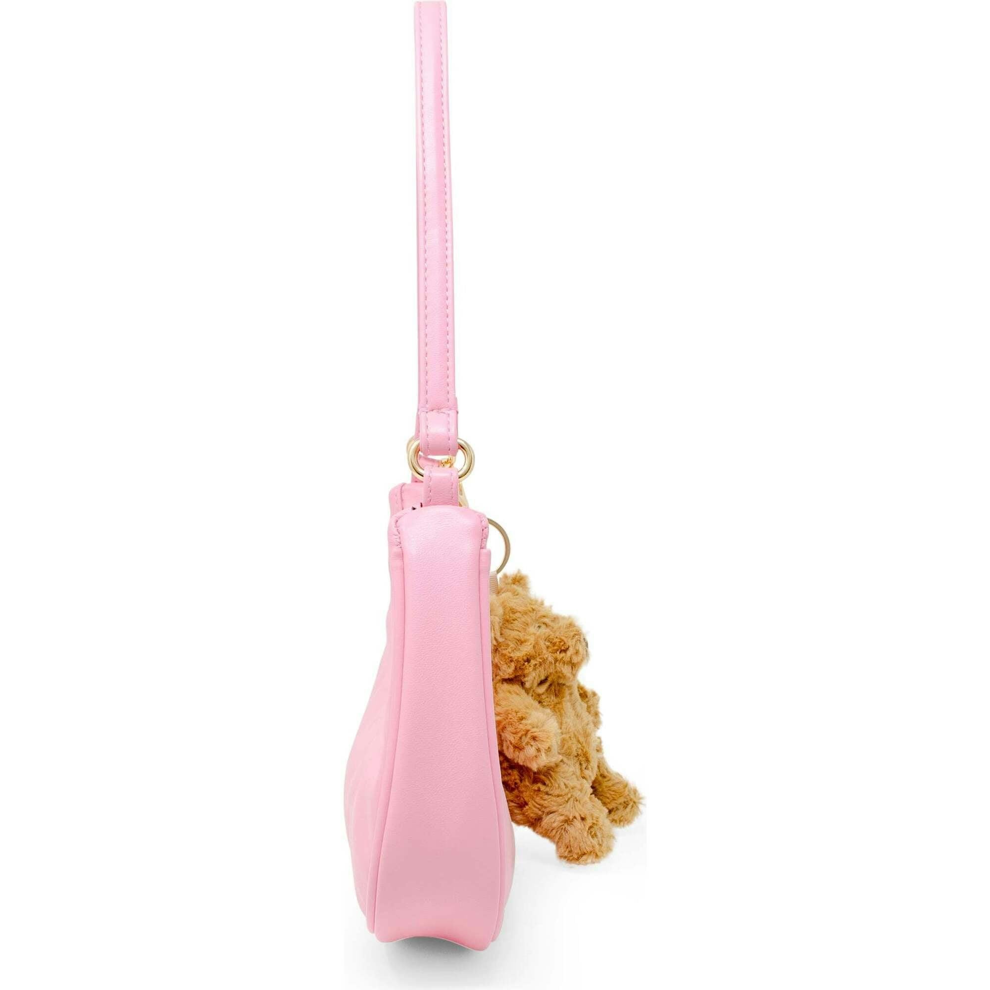 Teddy Charm Shoulder Handbag