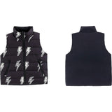 Casey Reversible Down Vest, Black