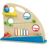 Totally Amazing Roller Derby Wooden Marble Racing Toy