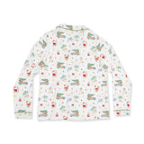 Beach Christmas - Adult Long Sleeve Coat Style and Pant with Pockets