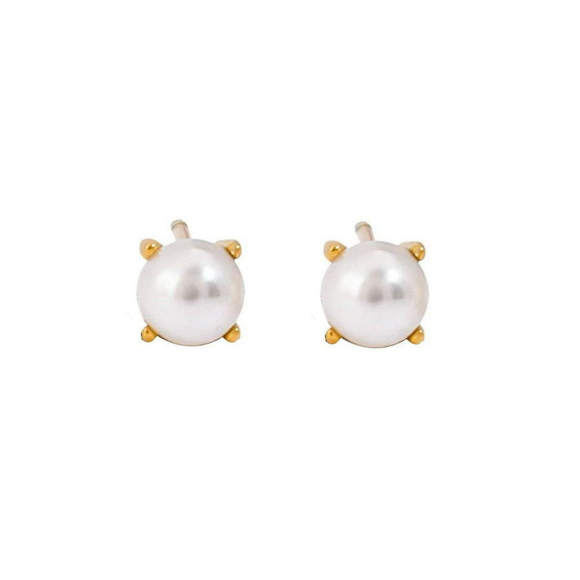 Salted Pearl Studs