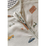 Ribbed Sleeper, White