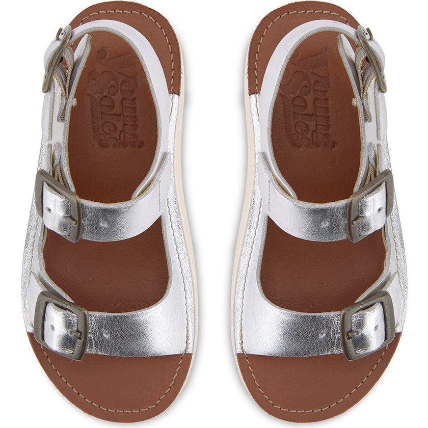 Spike Sandal, Silver
