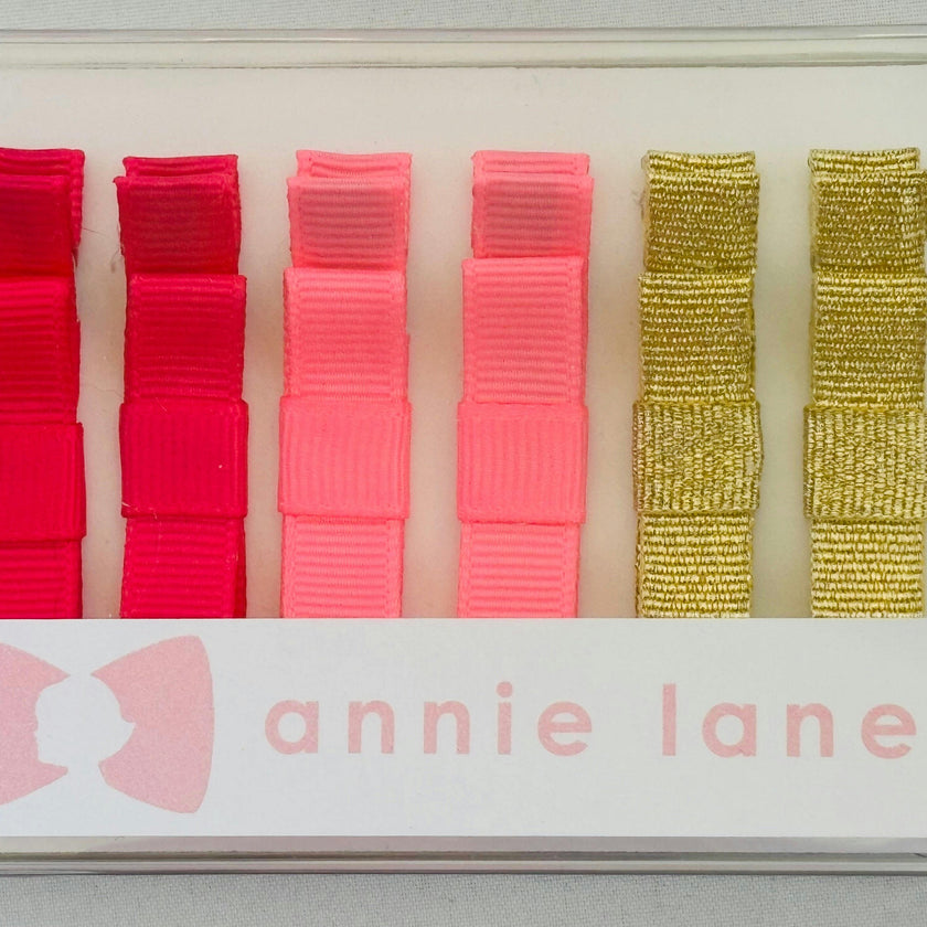Pink/gold pairs