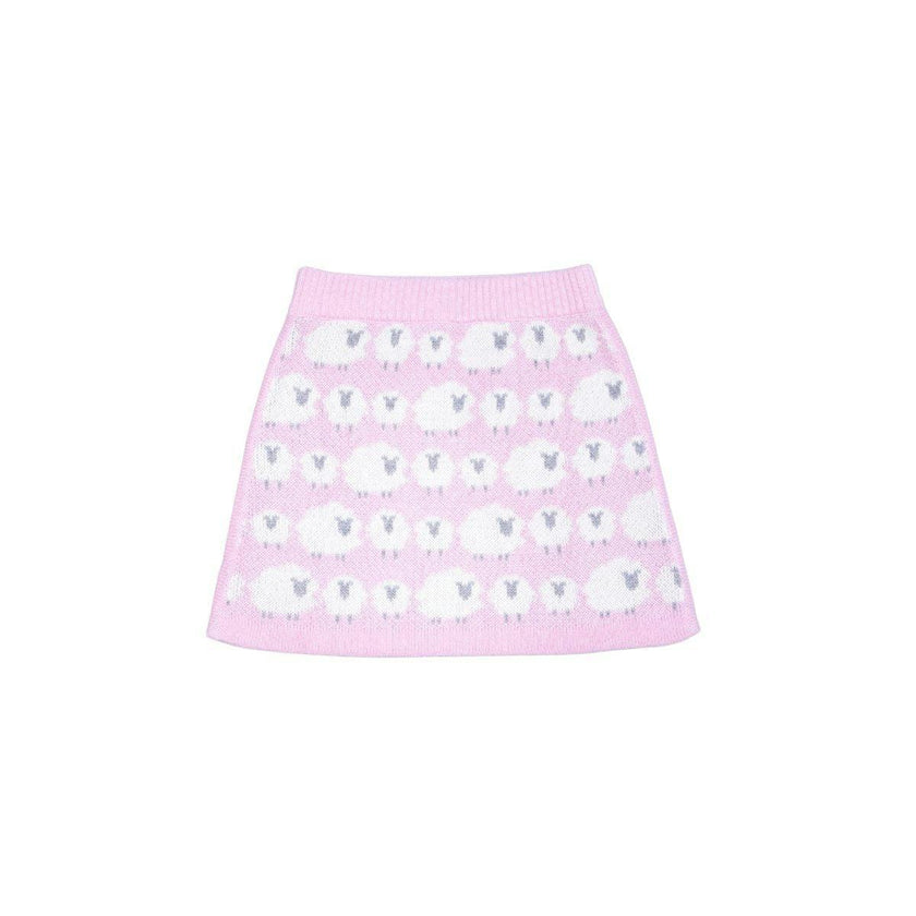 Little Bo Peep Pencil Skirt | Bubble Gum
