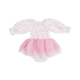 Cameo Ballet Shoes - Long Sleeve Smocked Bubble with Tutu