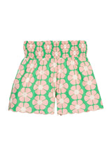 Shirred Shorts - Pimlico Punch