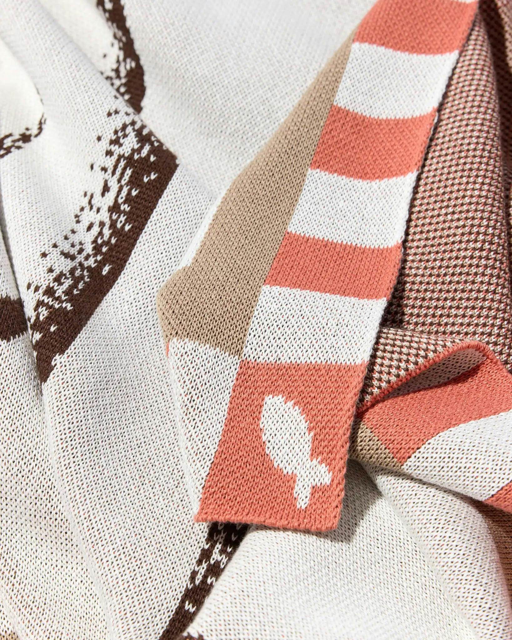 Lovebirds Knit Blanket