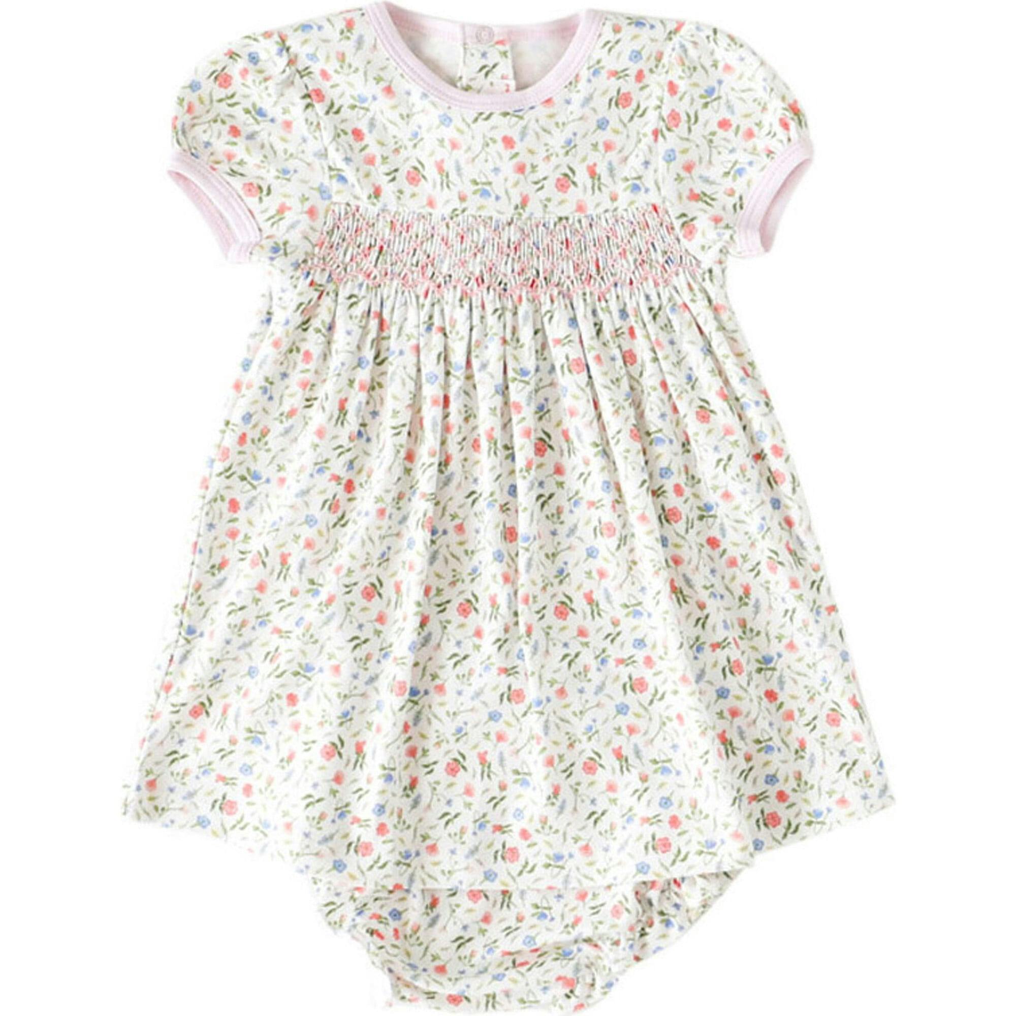 Pink Madison Smocked Dress