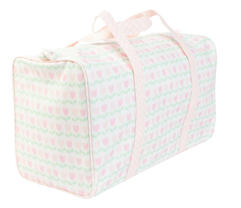 The Duffle Bag in Tulips