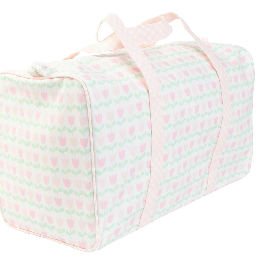 The Duffle Bag in Tulips
