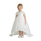 White Paloma Lace Formal Dress