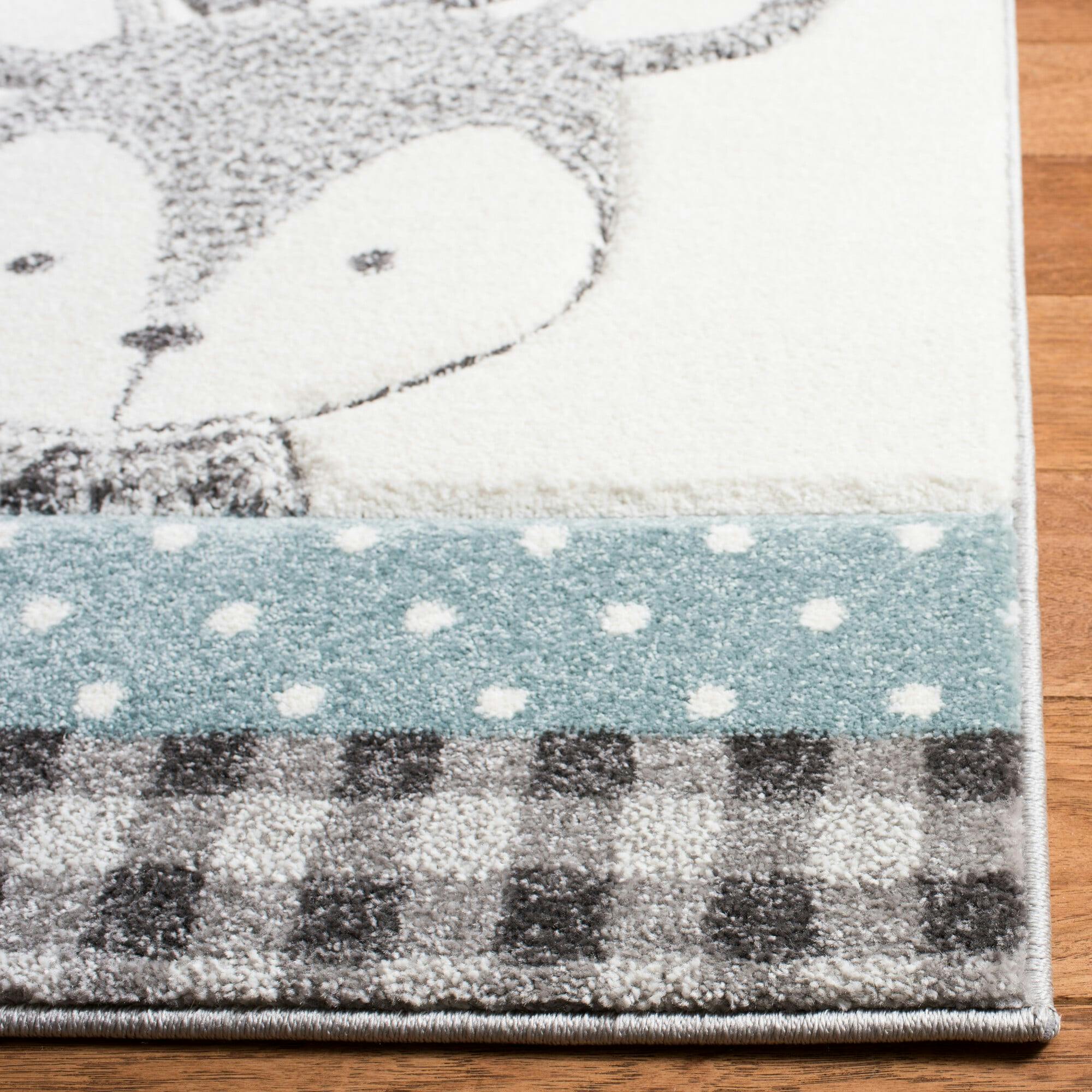Carousel Kids Leo Rug, Grey