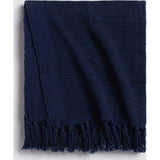 Deep Current Knit Throw