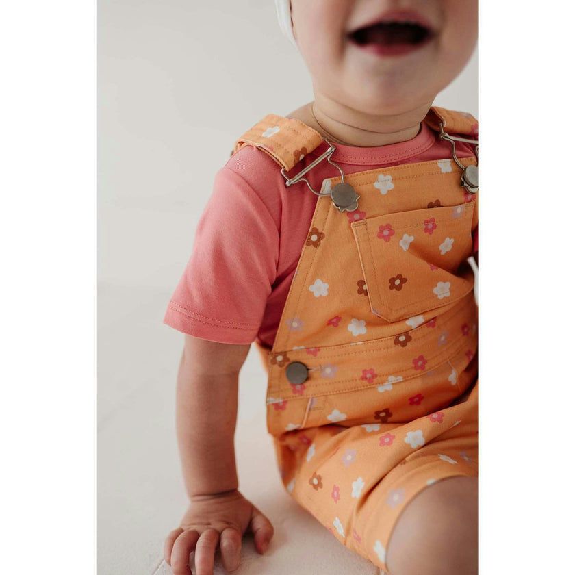 Baby Cotton Overalls Set