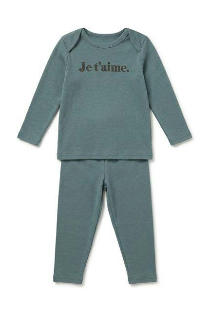 Je T'aime Print 2 Piece Set