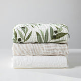 Babyletto Crib Sheet in GOTS Certified Organic Muslin Cotton