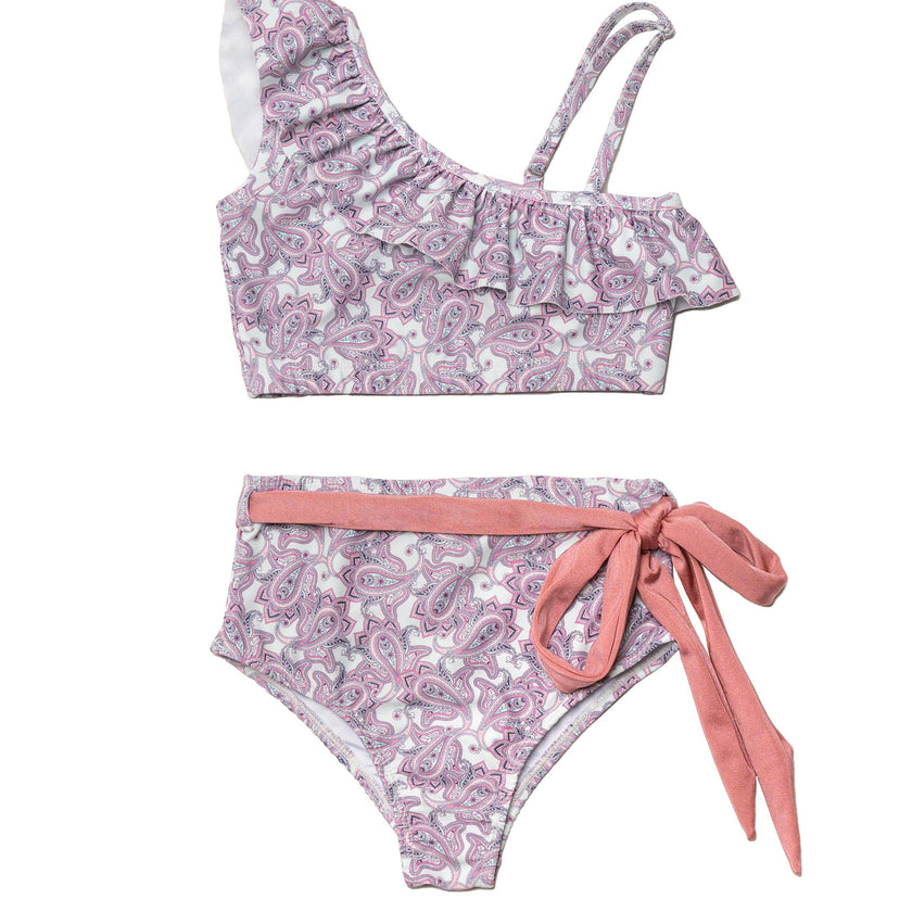 One Shoulder Ruffle Bikini - Mystic Moon