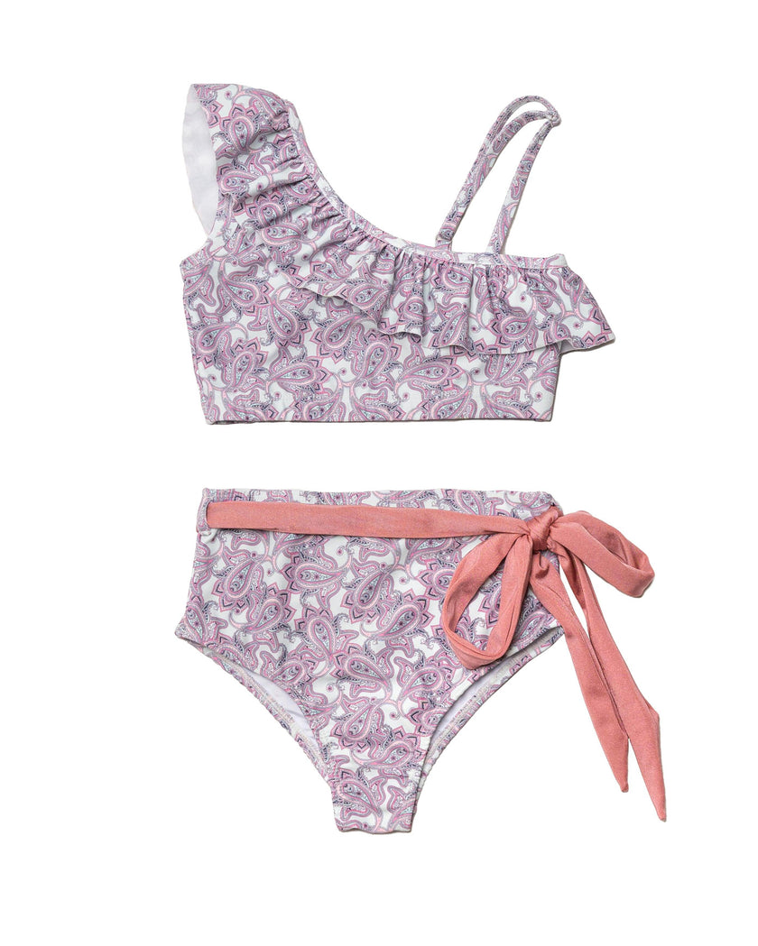 One Shoulder Ruffle Bikini - Mystic Moon