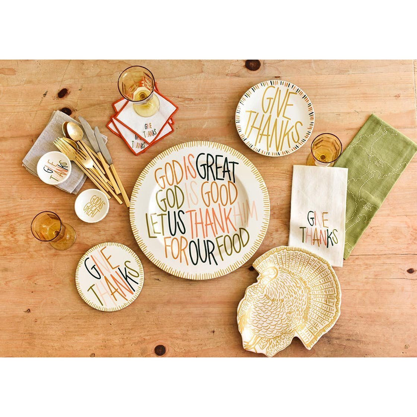 Small Give Thanks Hand Towel