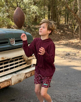 Gettin' Route-y: Maroon Boys Shorts