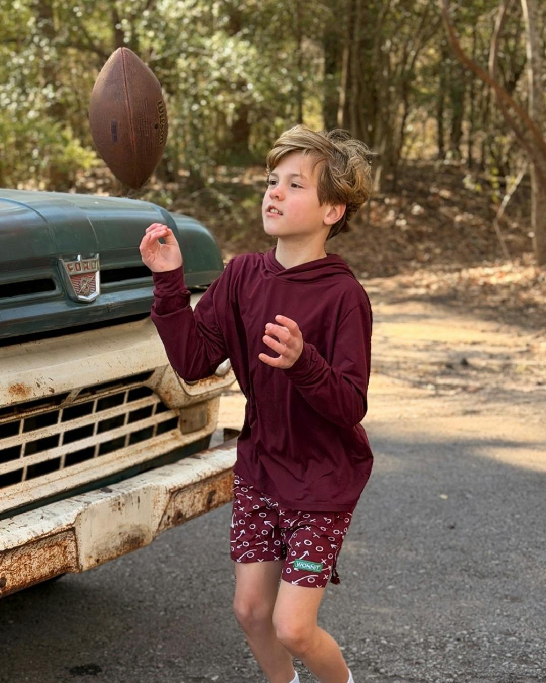 Gettin' Route-y: Maroon Boys Shorts