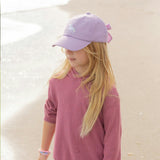 Rainbow Unicorn Bow Baseball Hat