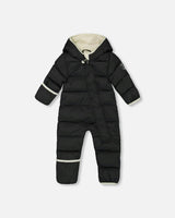 One-Piece Baby Cloud Compressible Snowsuit Designed for Car Seat
