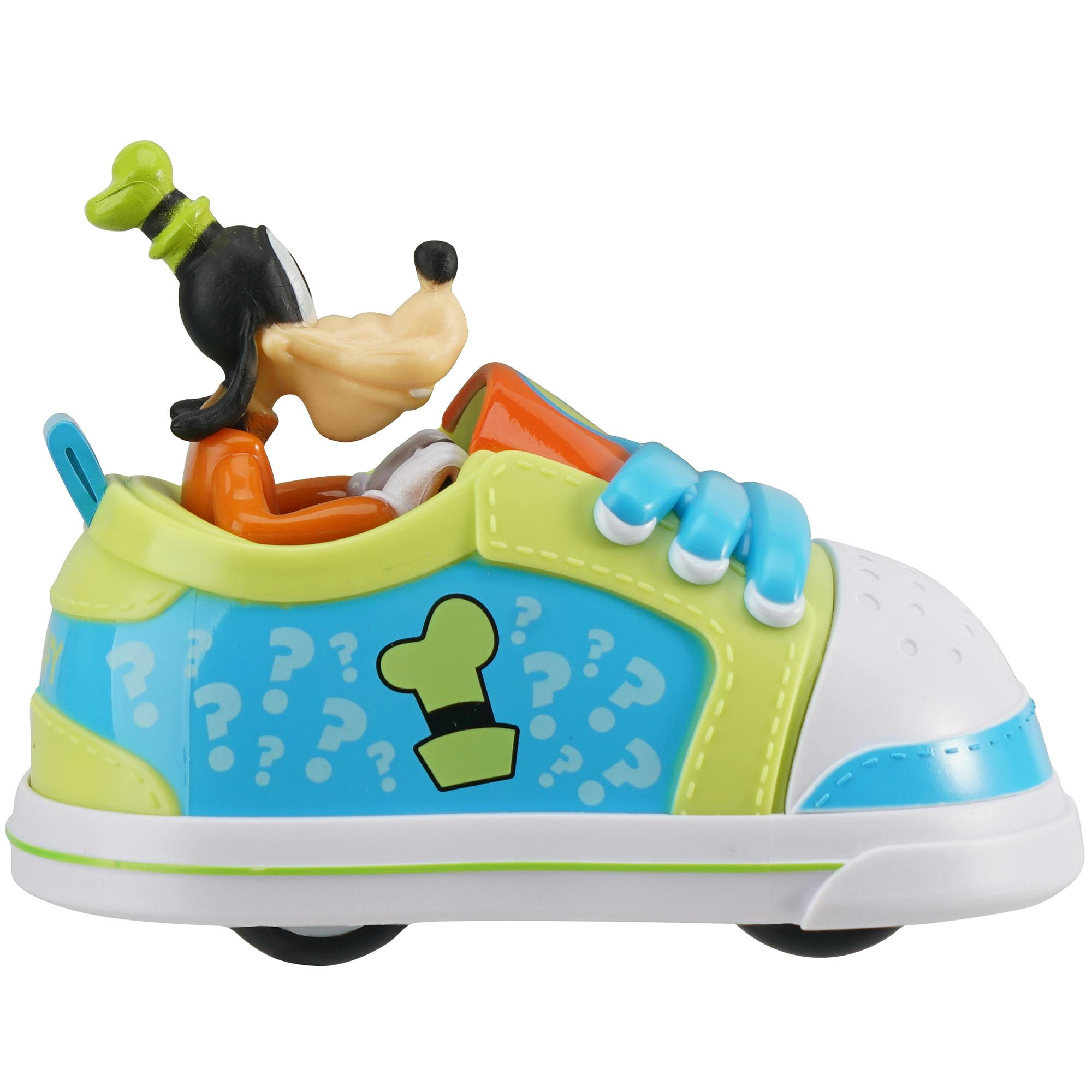 Disney Jr: Kicks Pull-Back Vehicles - 3 Pack (Donald, Goofy, Pluto)
