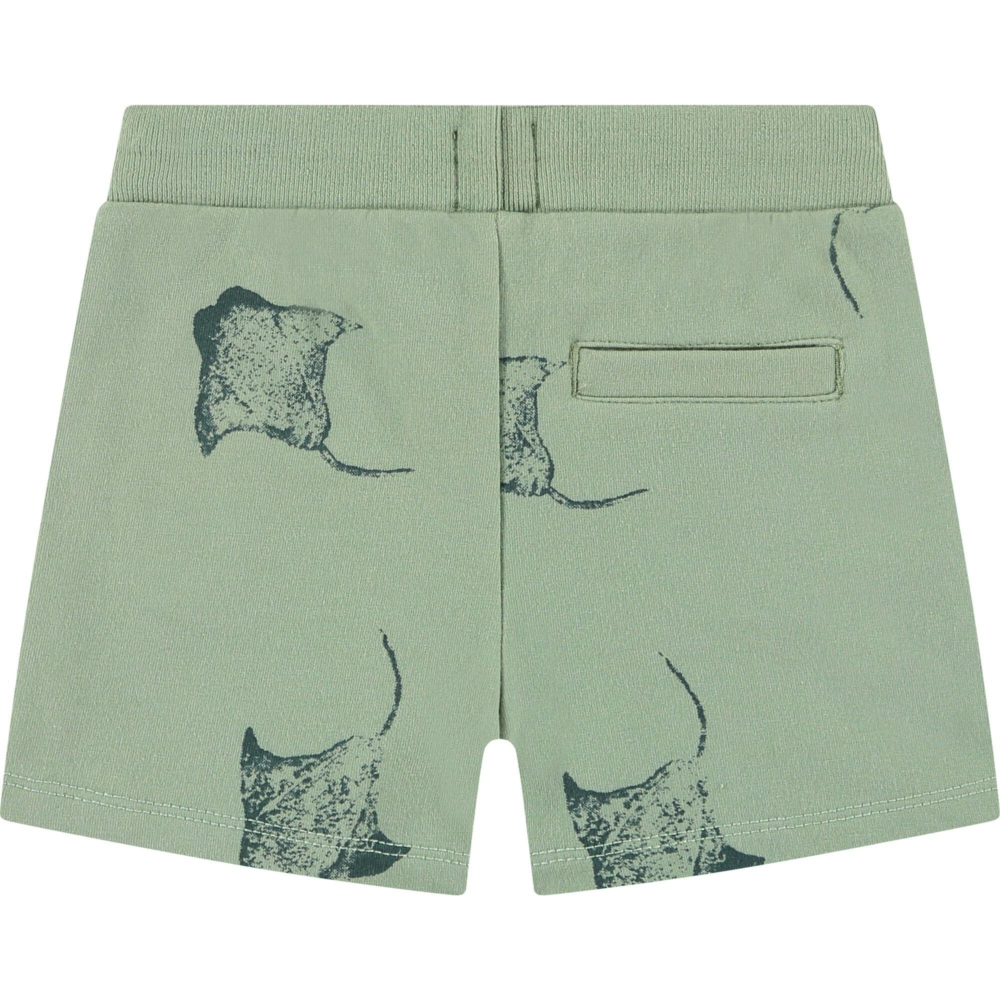 Stingray Graphic Print Shorts