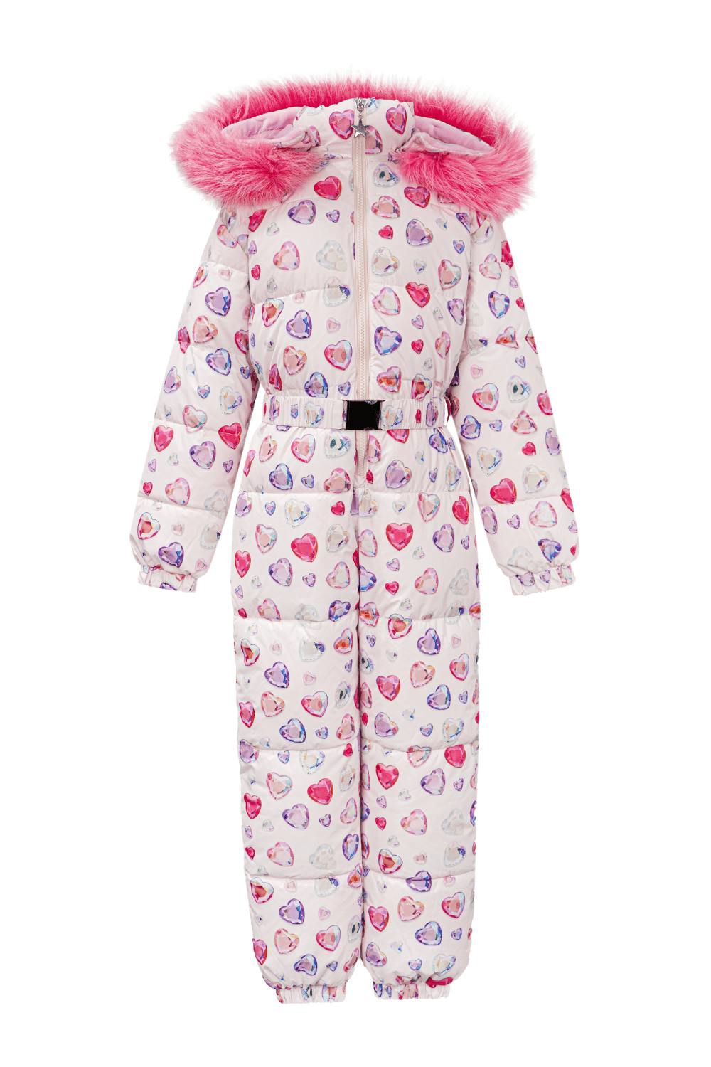 Diamond Hearts Snowsuit
