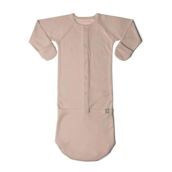 24 HOUR CONVERTIBLE GOWN | ROSE — Bamboo Organic Cotton Blend