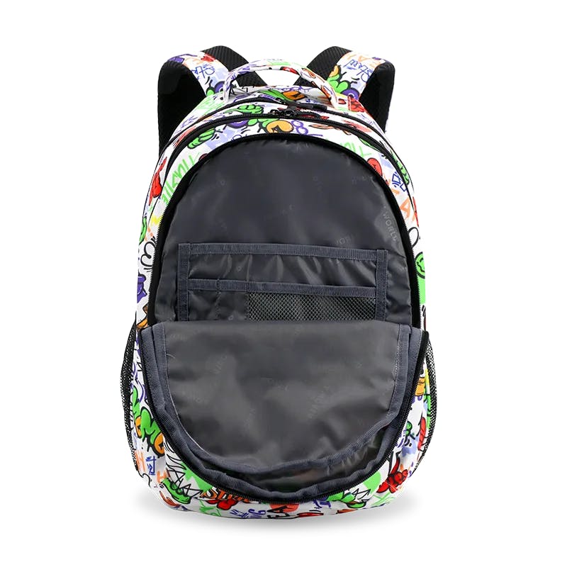 Cornelia Backpack with Lunch Bag and Pencil Case in Street Art