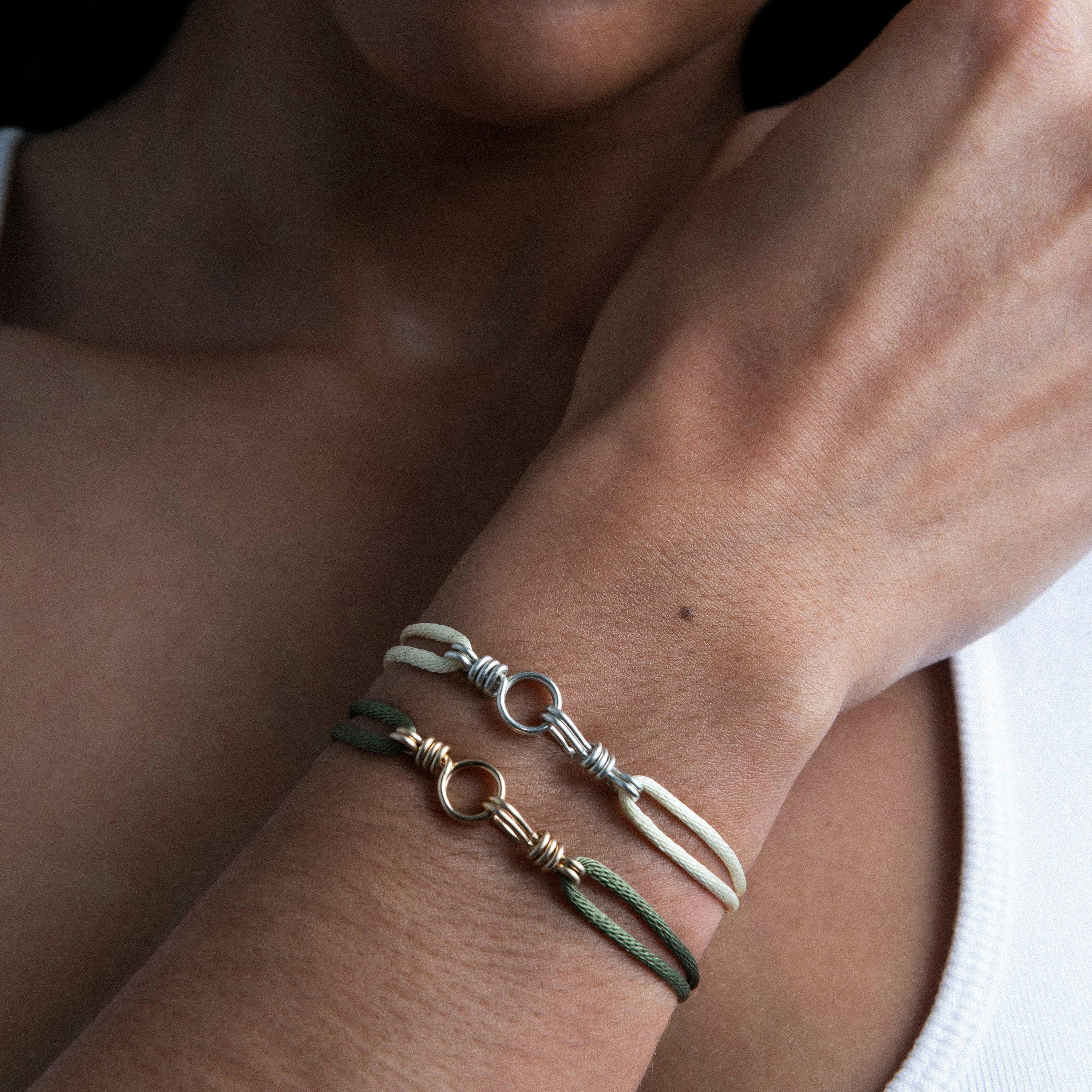 Women's Cord Bracelet, Yellow Gold-Filled