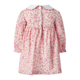 Floral Scalloped Collar Dress and Bloomers