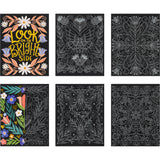 Scratch Art: Paper Pad - Garden