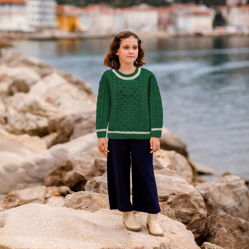 London Days Merino Sweater - Cut Grass