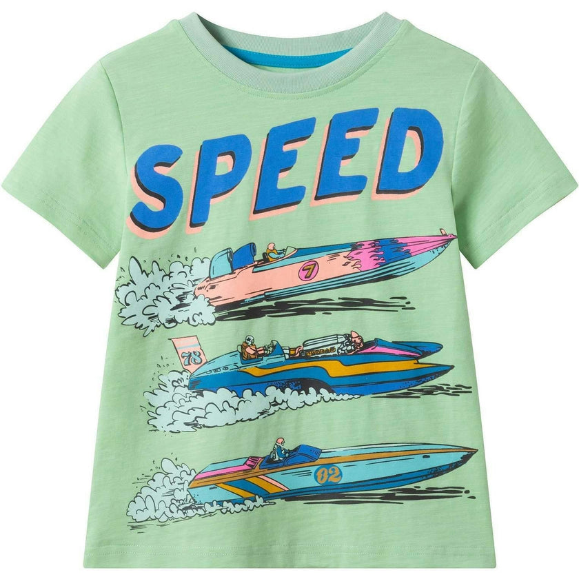 Boys Graphic Tee | Speed Boat