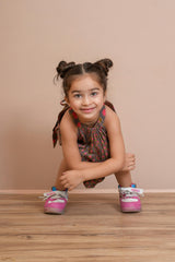 Halter Top and Shorts Set Earthy Brown
