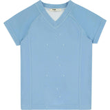 Sea Blue Emblem Rash Guard