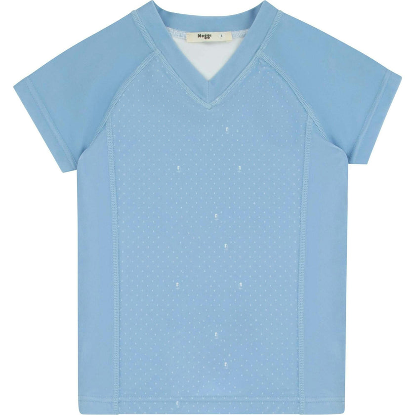 Sea Blue Emblem Rash Guard